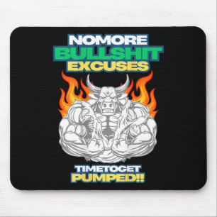 Bodybuilding Gym Lover Muscle Men And Muscle Woman Mouse Mat