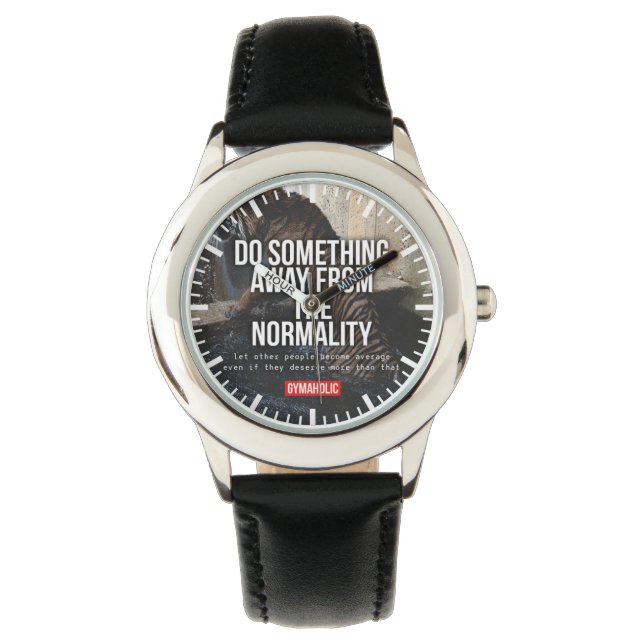 Bodybuilding Gym Motivation Watch (Front)