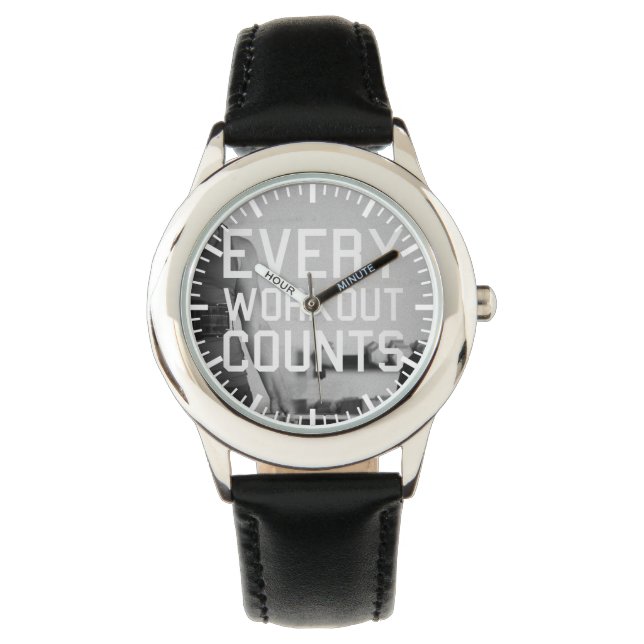 Bodybuilding Gym Motivation Watch (Front)