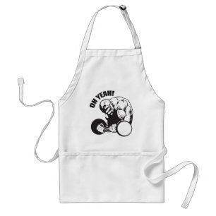 Bodybuilding Gym Workout - Bicep Curl - OH YEAH! Standard Apron