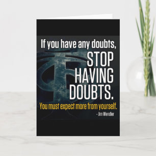 Bodybuilding Gym Workout Motivational Card