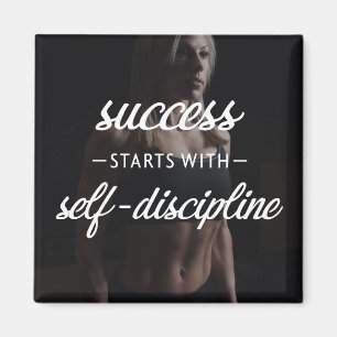 Bodybuilding Gym Workout Motivational Magnet