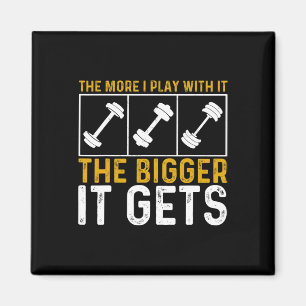 Bodybuilding Gym Workout Weightlifting Muscles Get Magnet
