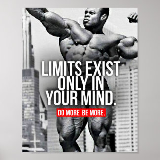 Bodybuilding Inspirational  Poster