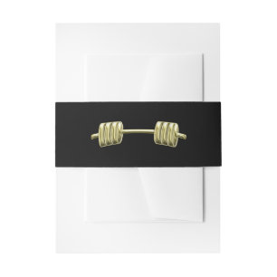 Bodybuilding Invitation Belly Band
