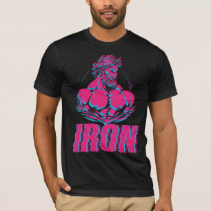 Bodybuilding Iron Greek God Strength Gym T-Shirt