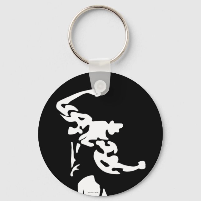 Bodybuilding Keychain (Front)