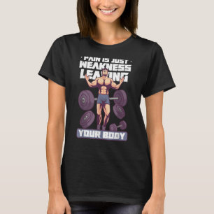 Bodybuilding Powerlifting Weightlifting Fitness Gy T-Shirt