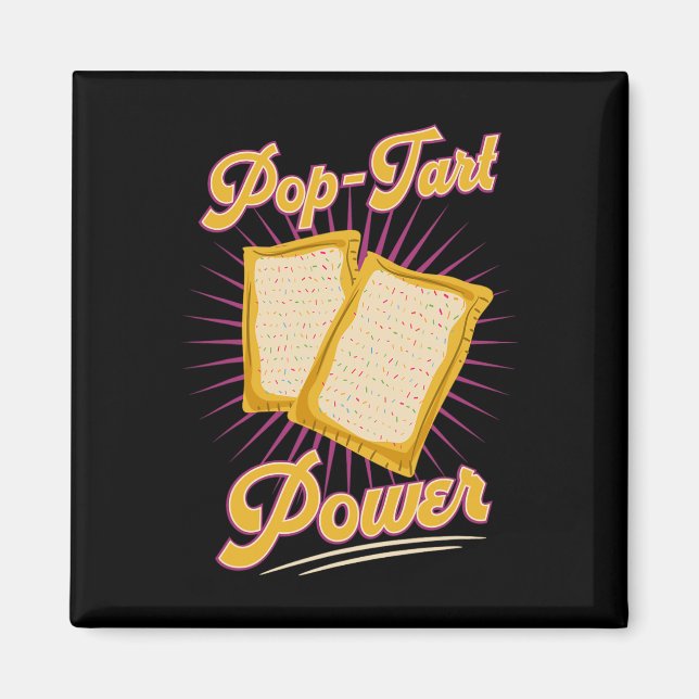 Bodybuilding Pre-workout Pop Tart Power Gym Exerci Magnet (Front)