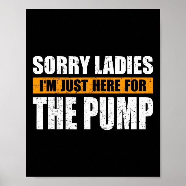 Bodybuilding Pump Cover Gym  Poster (Front)