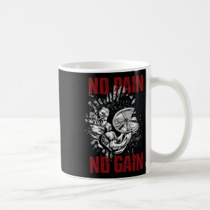 Bodybuilding Sayings And Gym Shirts For Men No Pai Coffee Mug