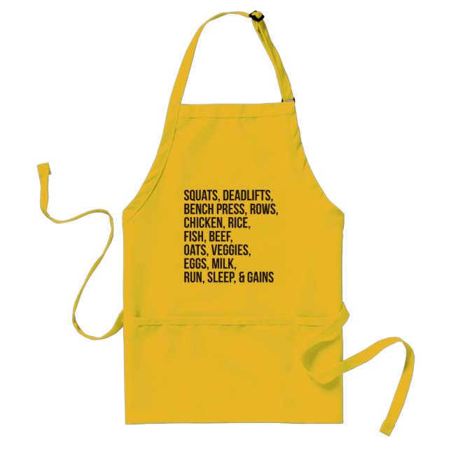 Bodybuilding Standard Apron (Front)