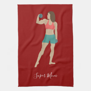 Bodybuilding Tea Towel