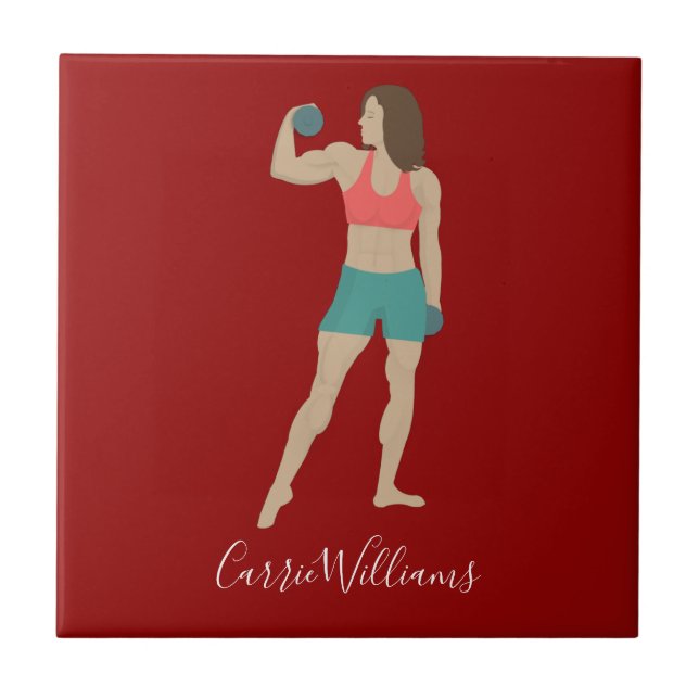 Bodybuilding Tile (Front)