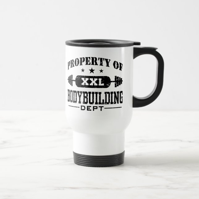 Bodybuilding Travel Mug (Right)