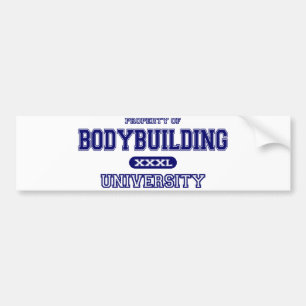 Bodybuilding University Bumper Sticker