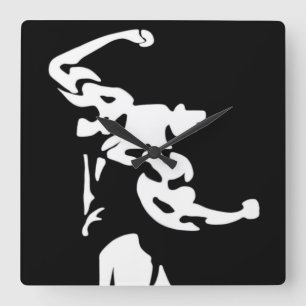 Bodybuilding Wall Clock