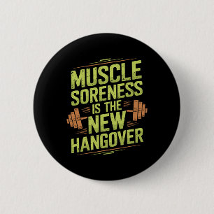 Bodybuilding Workout Motivation And Lifting Gym Fi 6 Cm Round Badge