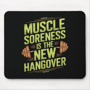 Bodybuilding Workout Motivation And Lifting Gym Fi Mouse Mat