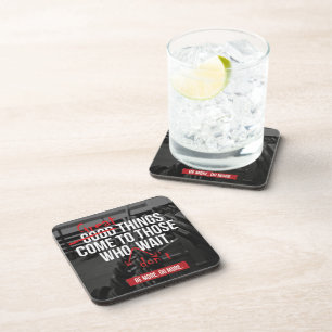 Bodybuilding Workout Motivational Words Coaster