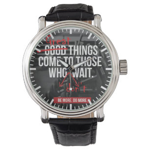 Bodybuilding Workout Motivational Words Watch