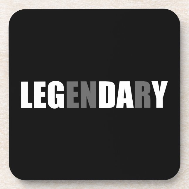 Bodybuliding - Leg Day - Legendary Coaster (Front)