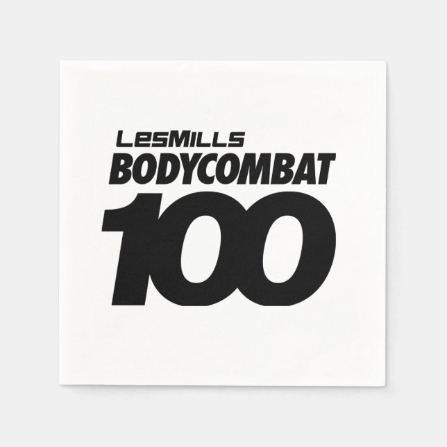 BODYCOMBAT 100 Cocktail Napkins (Front)
