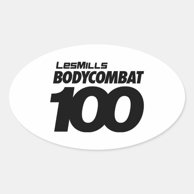 BODYCOMBAT 100 Sticker (Front)