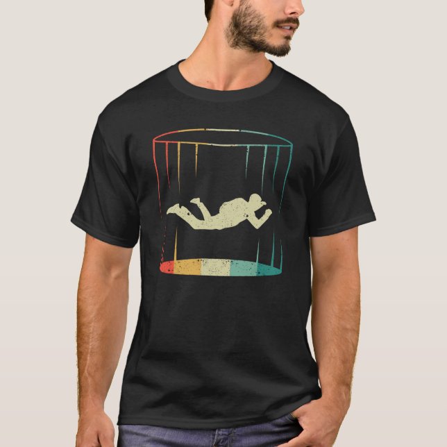 Bodyflying Wind Tunnel Indoor Skydiving Lover Tunn T-Shirt (Front)