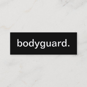 Bodyguard Business Card
