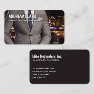 Bodyguard Business Card