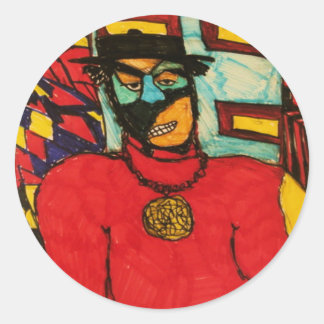 bodyguard classic round sticker