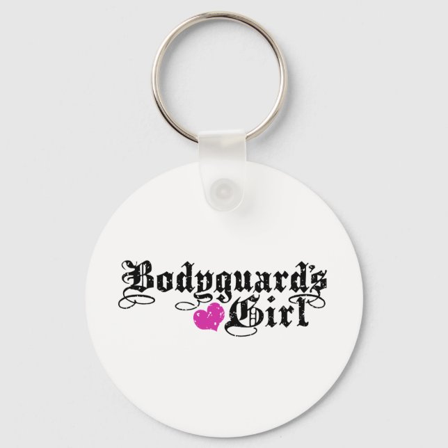 Bodyguard's Girl Key Ring (Front)