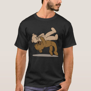 Bodyslam Teddy Bear Wrestler Fight Rings T-Shirt