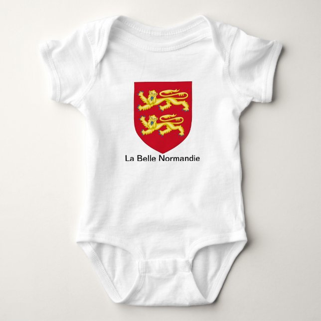Bodystocking “Beautiful Normandy " Baby Bodysuit (Front)