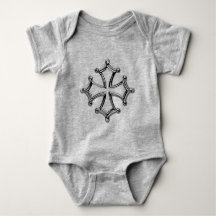 Bodystocking gray baby occitan Cross