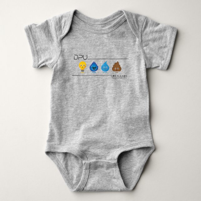 Bodysuit featuring Blinky, Toasty, Droppy, & Duke (Front)