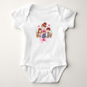 Bodysuit Mummy’s Love – Adorable Baby Bodysuit