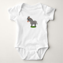Bodysuit - Printed with a charming donkey design