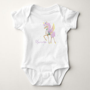 Bodysuit with a cute unicorn.