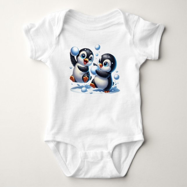 bodysuits for kids animal funny cartoon comic (Front)