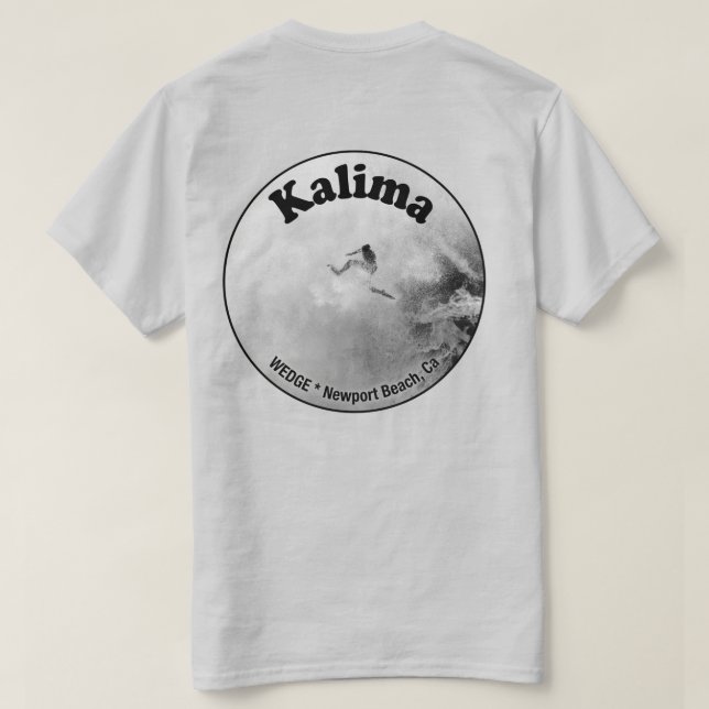 Bodysurfer Wipeout (Kalima)  T-Shirt (Design Back)