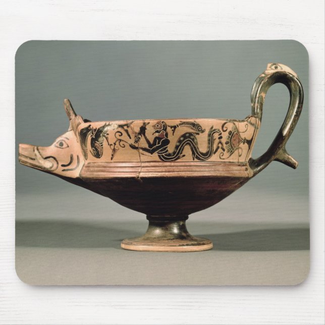 Boeotian black-figure kyathos from the Boeotian Da Mouse Mat (Front)