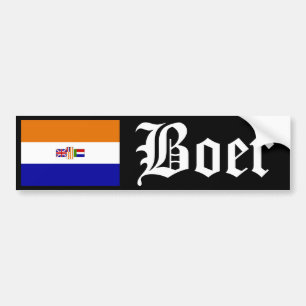 Boer Bumper Sticker