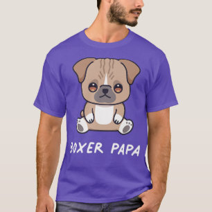 Boer Papa Kawaii Anime Dog Lover Owner Family T-Shirt
