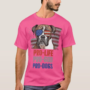 Boer Pro Life Pro God Pro Dogs Premium T-Shirt