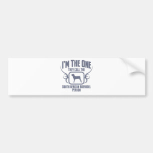 Boerboel Bumper Sticker