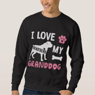 Boerboel Dog Grandma Gifts I Love My Granddog Dog Sweatshirt