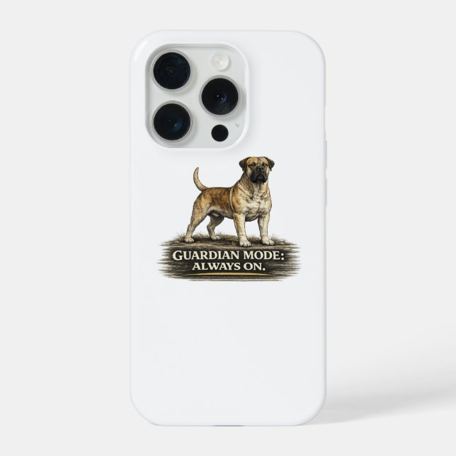 Boerboel – Guardian Mode Always On iPhone Case (Back)