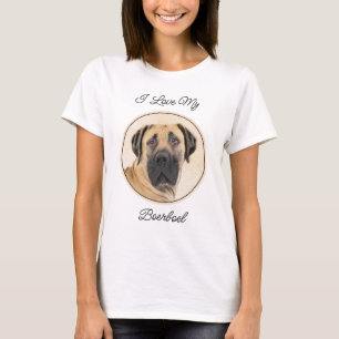 Boerboel Painting - Cute Original Dog Art T-Shirt